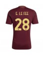 AS Roma Enzo Le Fee #28 Domaci Dres 2024-25 Kratak Rukavima